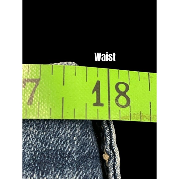 Seven 7 Premium Denim Slim Straight Women's Size 12 (36”) Blue Medium Wash - Picture 3 of 9